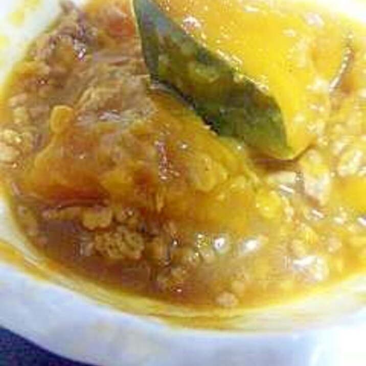 簡単★南瓜のひき肉煮★ご飯に合う!